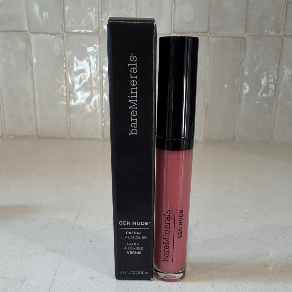 bareMinerals Gen Nude Patent Lip Lacquer - Can’t Even- DISCONTINUED